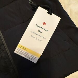 lululemon athletica Down for It All Vest in Black